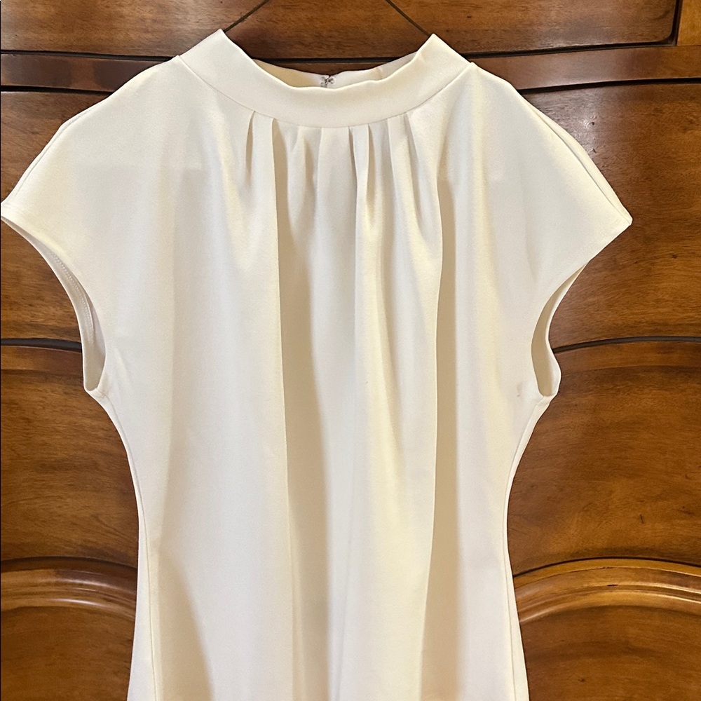 Ann Taylor Petite Ivory Blouse - Picture 3 of 3